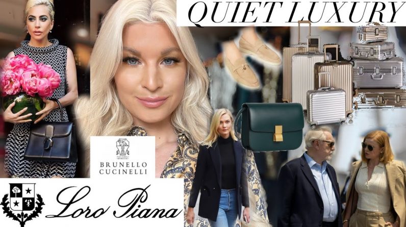 DISCUSSING QUIET LUXURY & LOGOMANIA. Succession vs. Dynasty, brands and ...