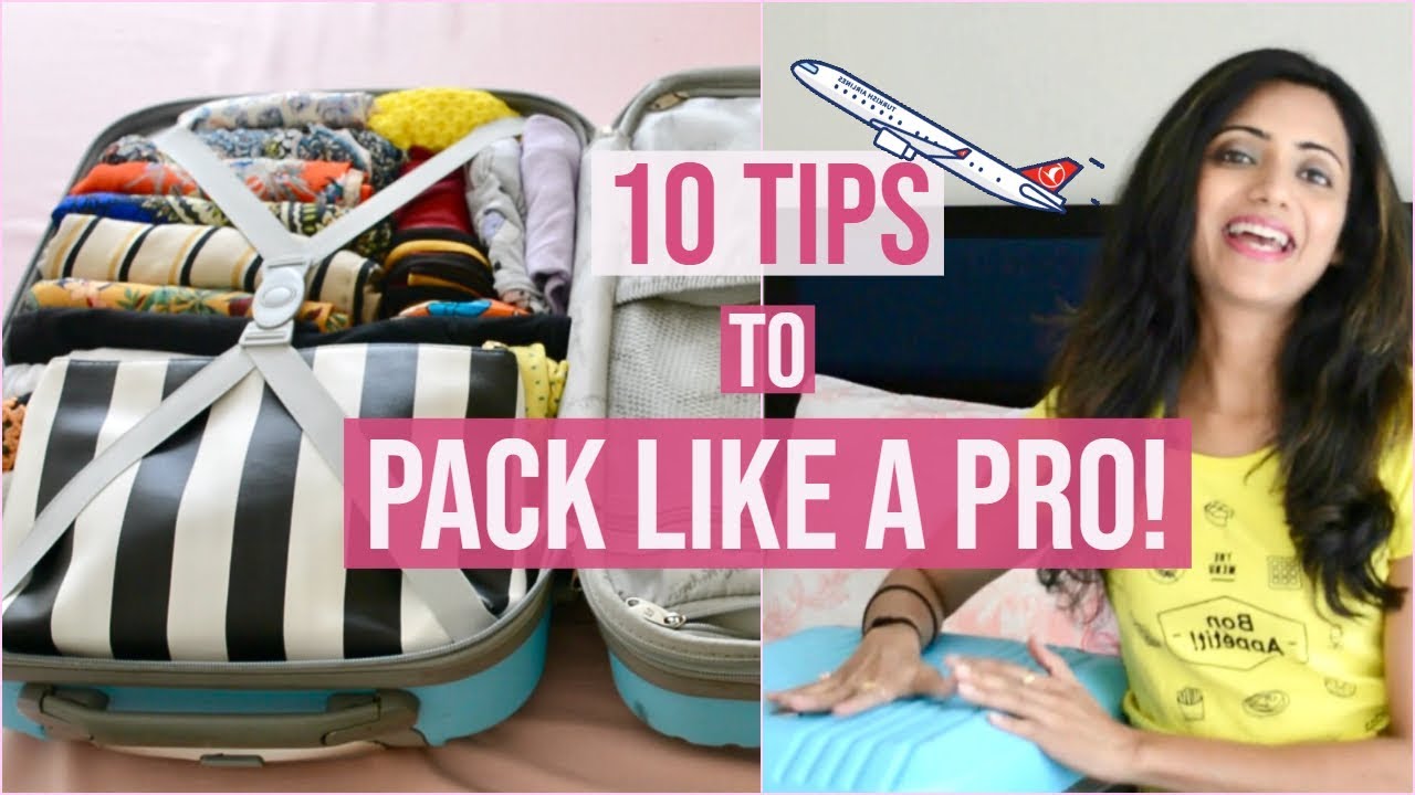 How to Pack for a Trip | PACK LIKE A PRO | Travel Organization ...