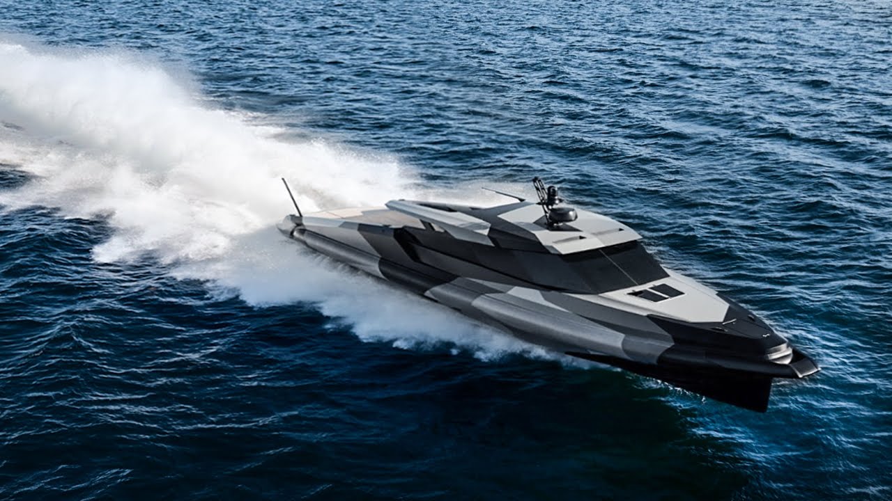 Meg Rib THE WORLDS FASTEST HYBRID SPEED YACHT!!! 104.2 KNOT MEGA RIB! FULL ...