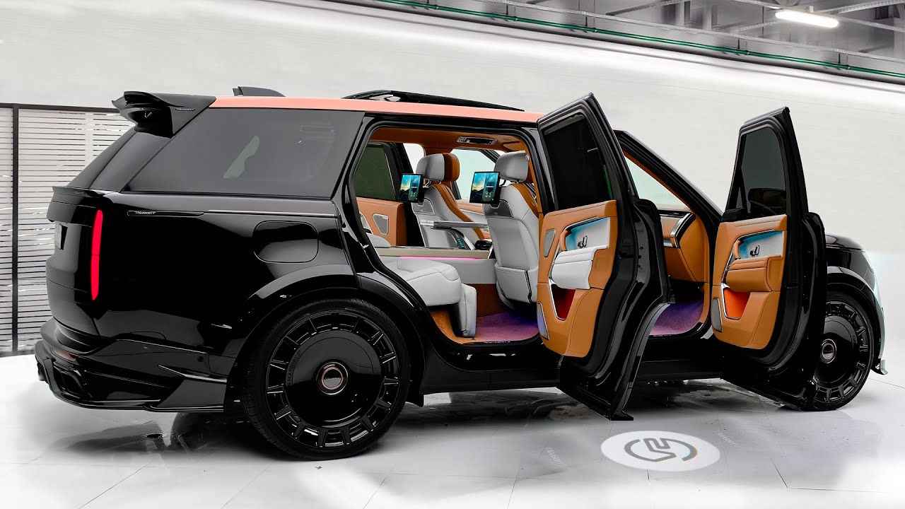Top Range Rover 2024 Range Rover SV Long - New Brutal Luxury SUV by MANSORY!