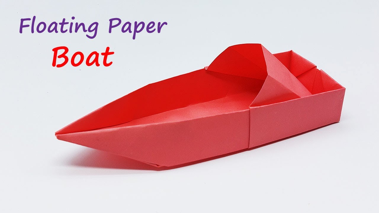 How to Make Paper Boat | Luxury Boat | Boat Crafting | Easy Paper Ship ...